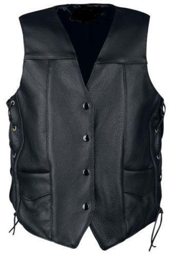 Daryl dixon Side Laces walking dead wing vest Motorcycle Style Biker Concealed Carry Leather Vest